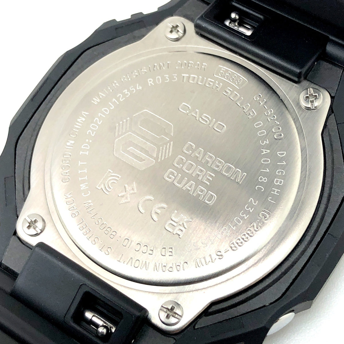 GA-B2100-1A1 Bluetooth通信機能搭載 オールブラック