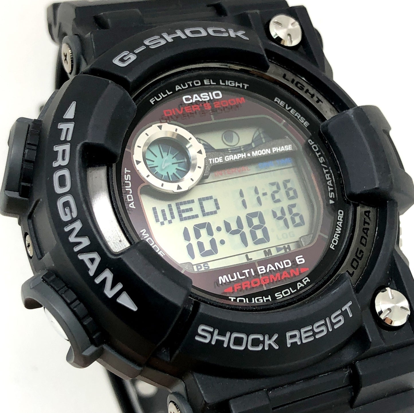 GWF-1000-1 フロッグマン 電波ソーラー搭載モデル