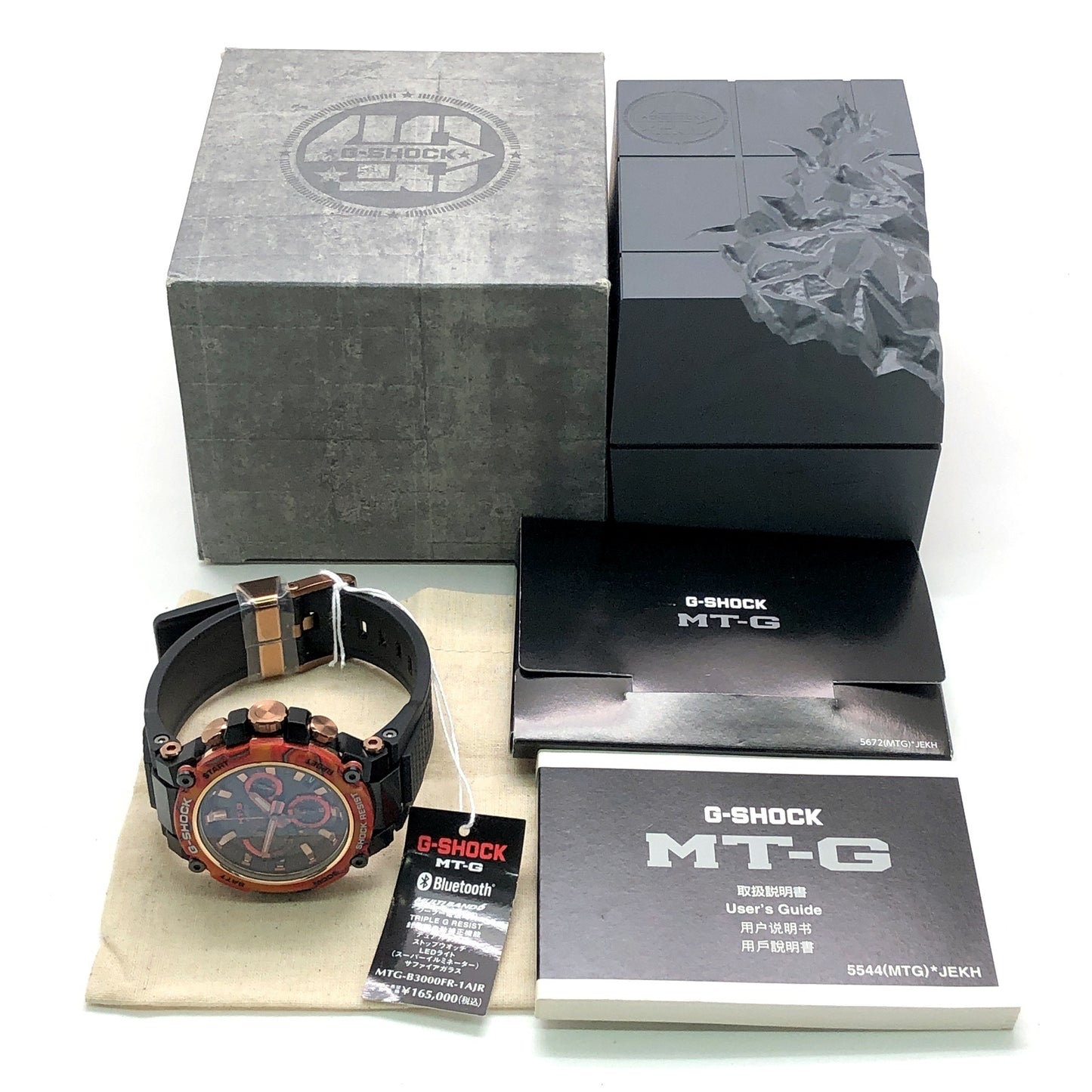 MTG-B3000FR-1A MT-G Gショック40周年記念 フレアレッド