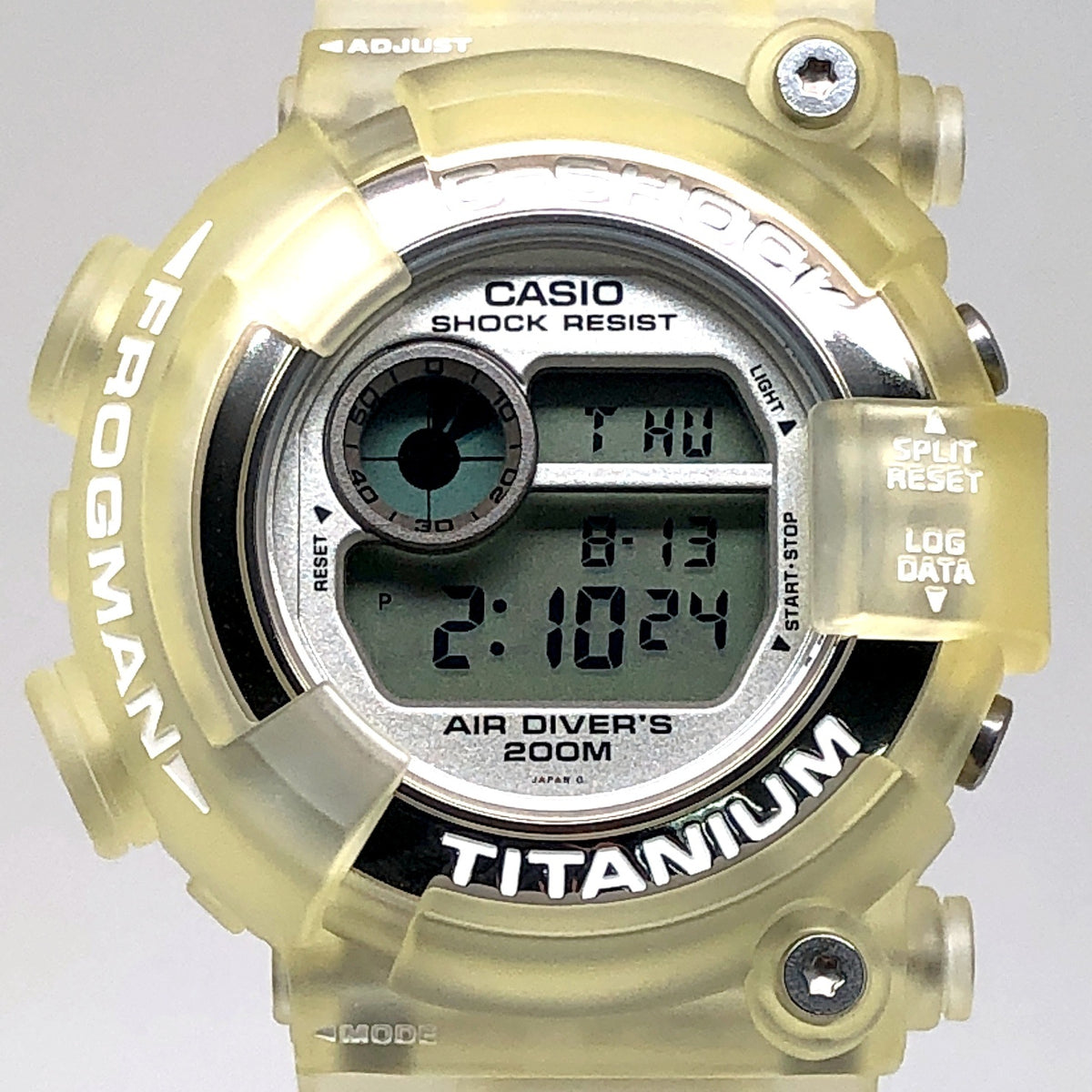 DW-8201WC-7T W.C.C.S. フロッグマン 白ロゴ トリプルマンタEL
