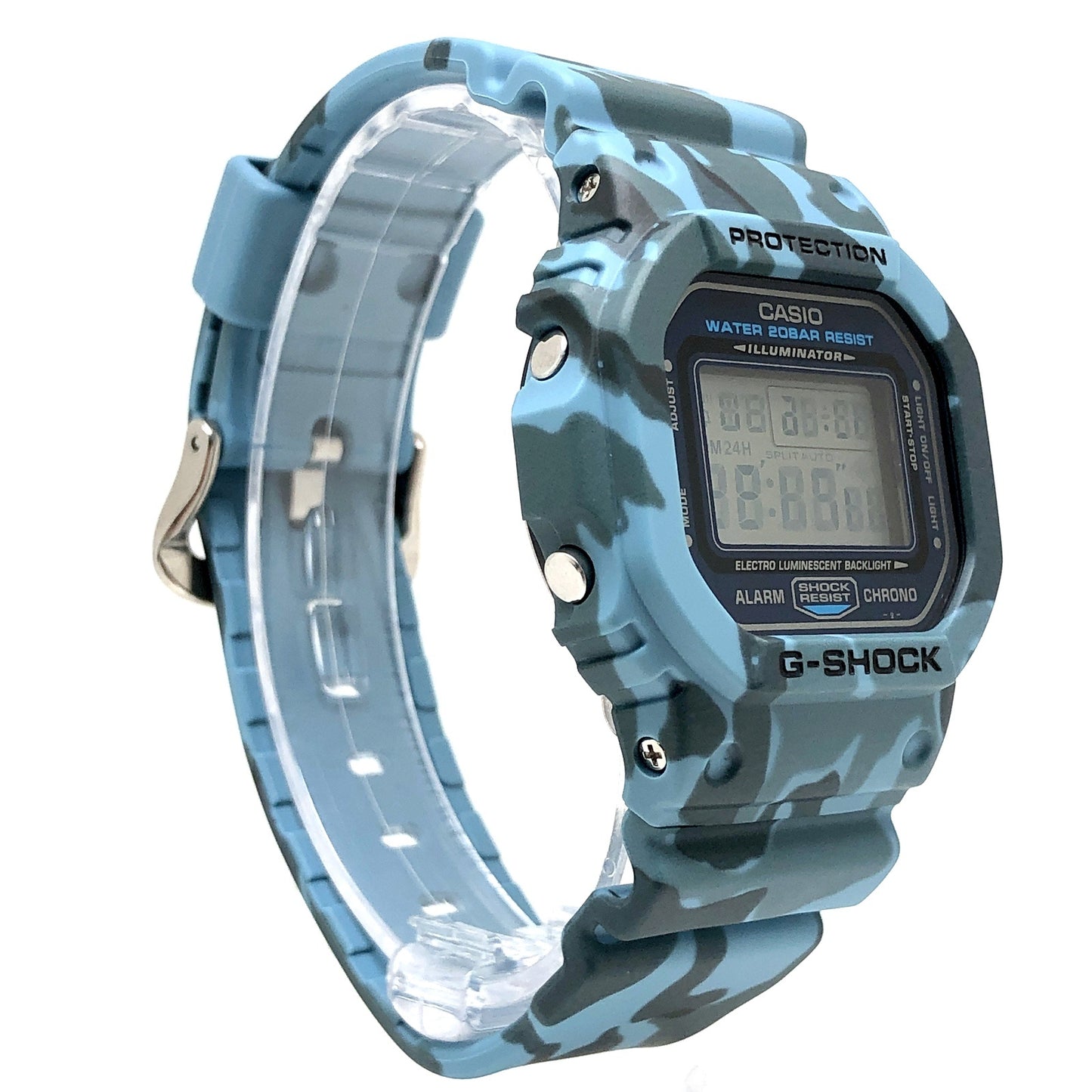 DW-5600CF-2 Gパイソン ブルーカモフラージュ