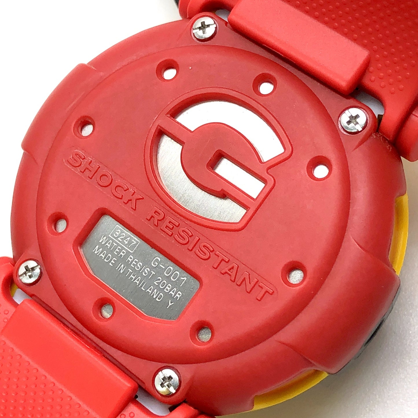 G-001-9 復刻ジェイソン イエロー×レッド
