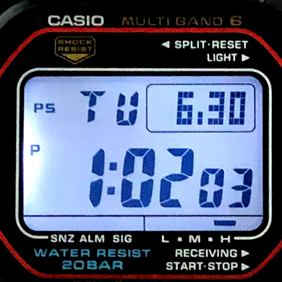 GW-M5610U-1 電波ソーラー LEDバックライト搭載
