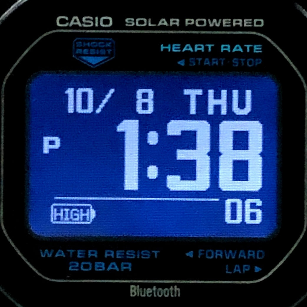 DW-H5600-1A2 G-SQUAD スマートウォッチ
