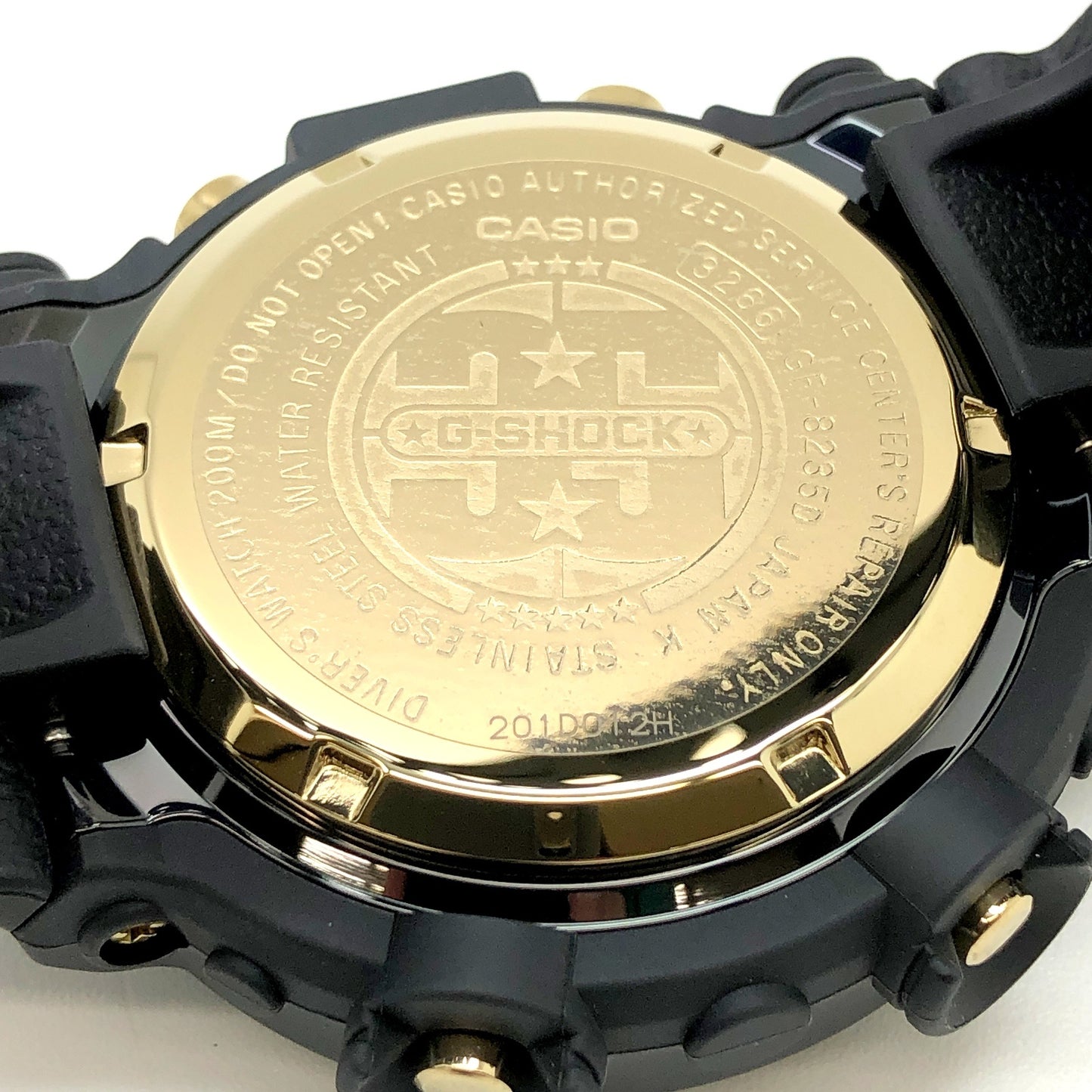 GF-8235D-1B G-SHOCK35周年記念 黒金 フロッグマン