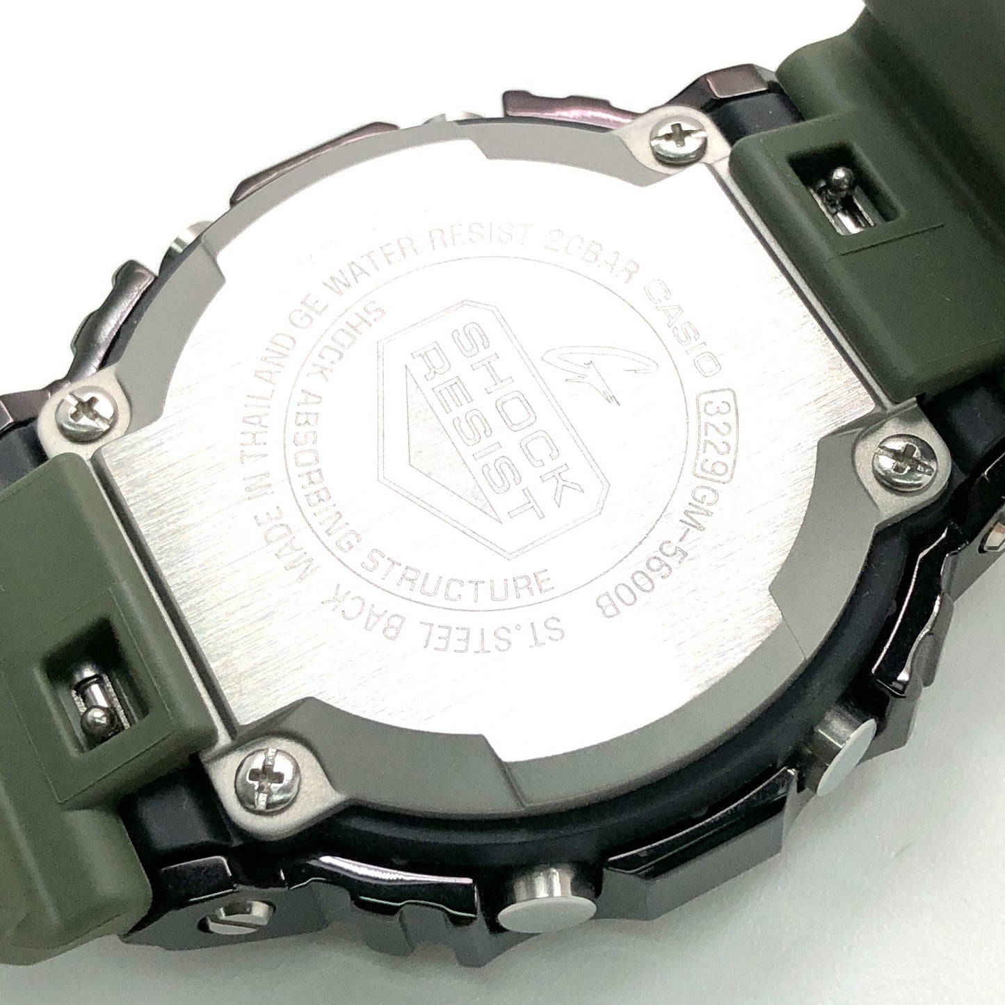 GM-5600B-3 メタルカバード ブラック×カーキ