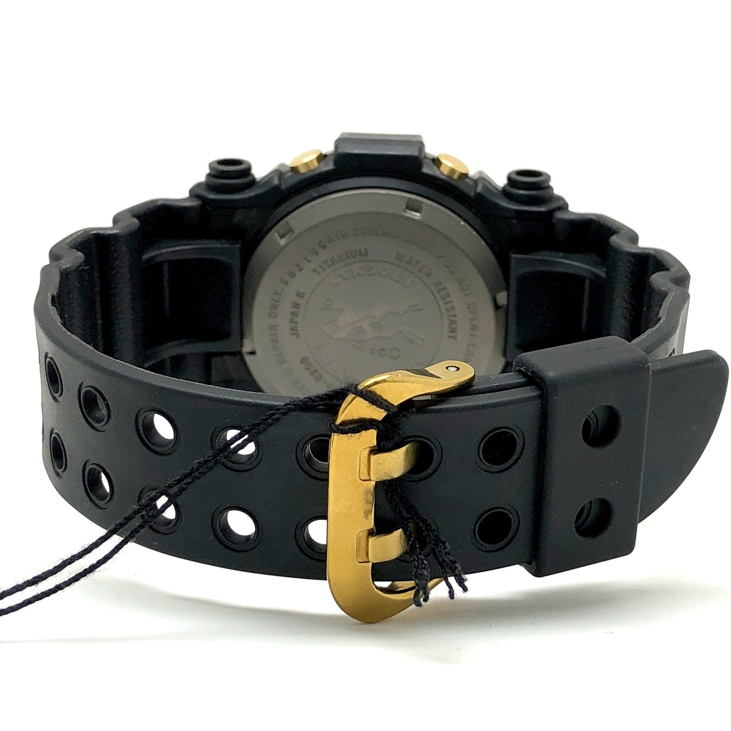 DW-8200B-9A ゴールドチタンフロッグマン 黒金蛙