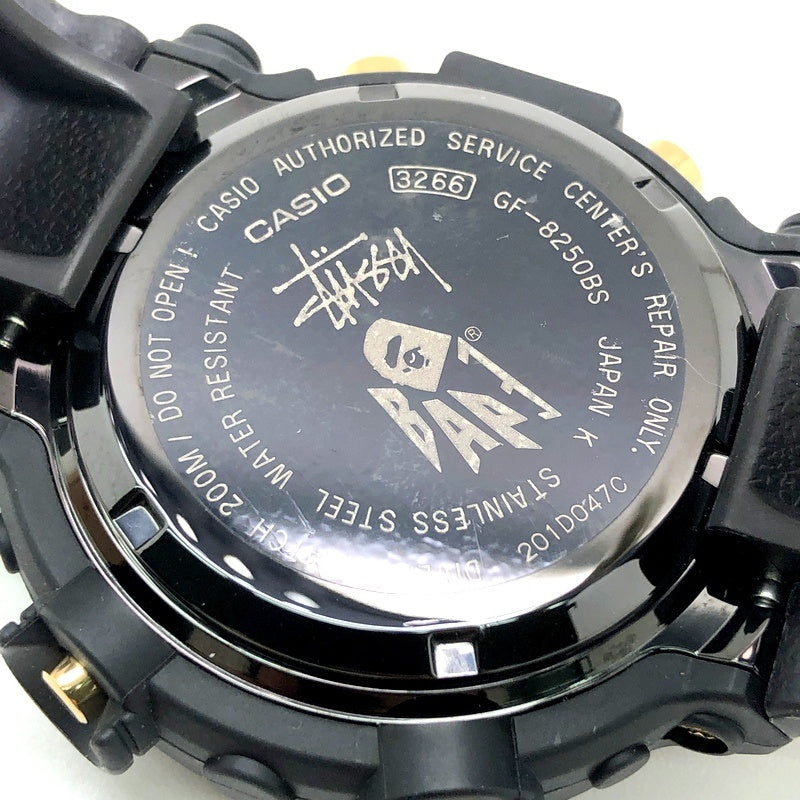 GF-8250BS-1 STUSSY×BAPE トリプルコラボモデル