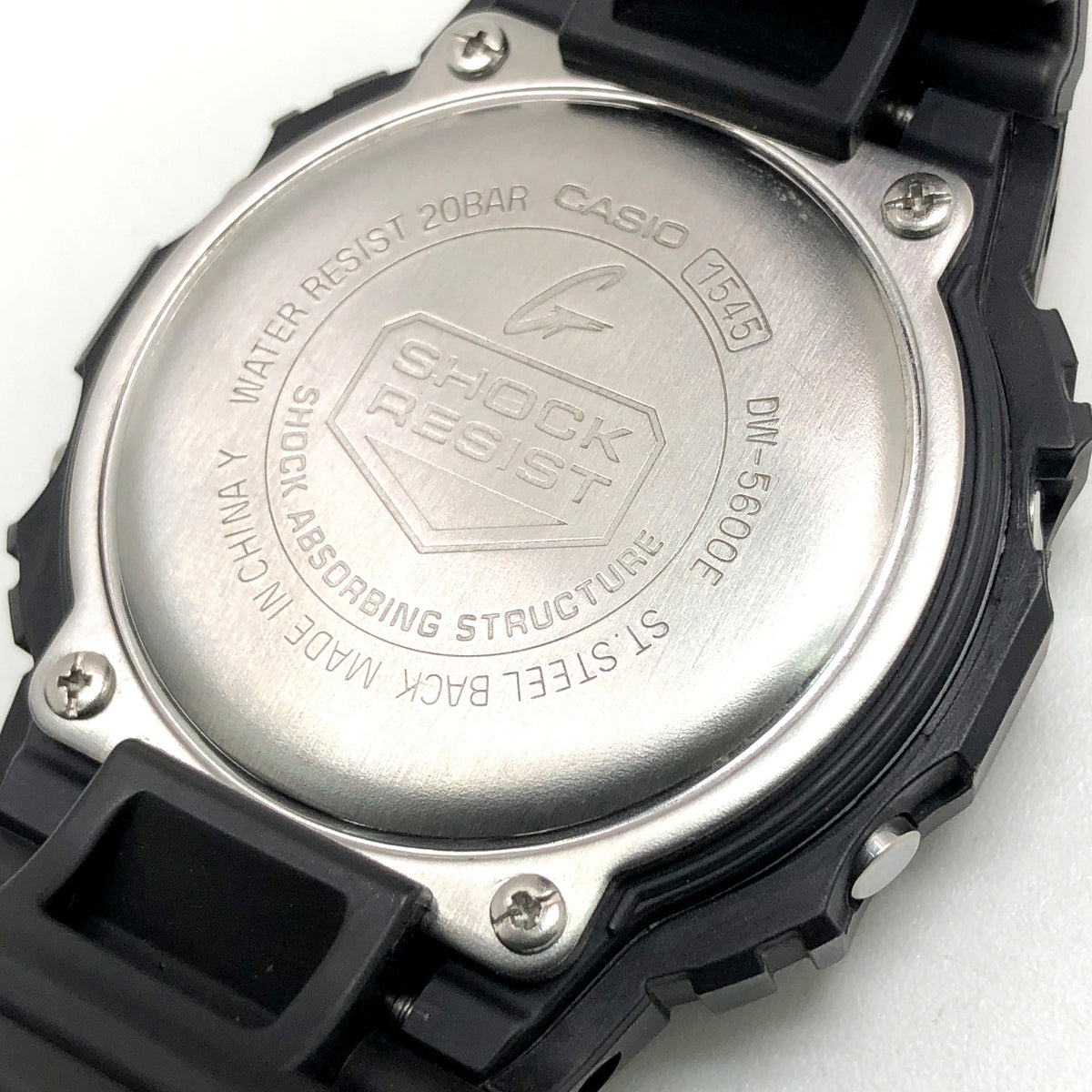 DW-5600E-1 スピードモデル M1545 国内20BAR ELバックライト