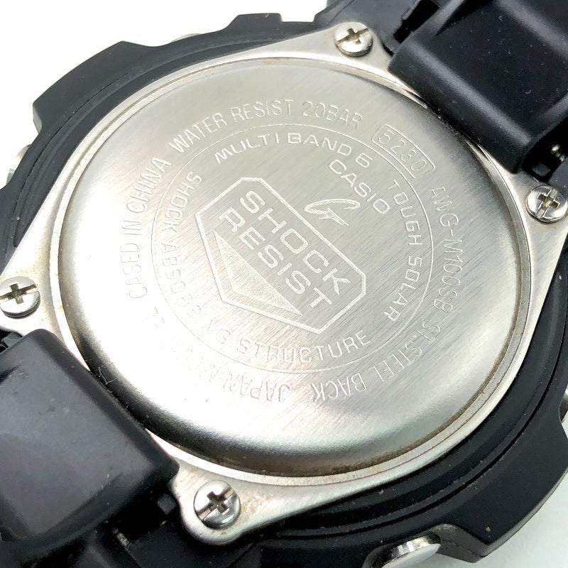 AWG-M100SB-2A アナデジ 電波ソーラーモデル