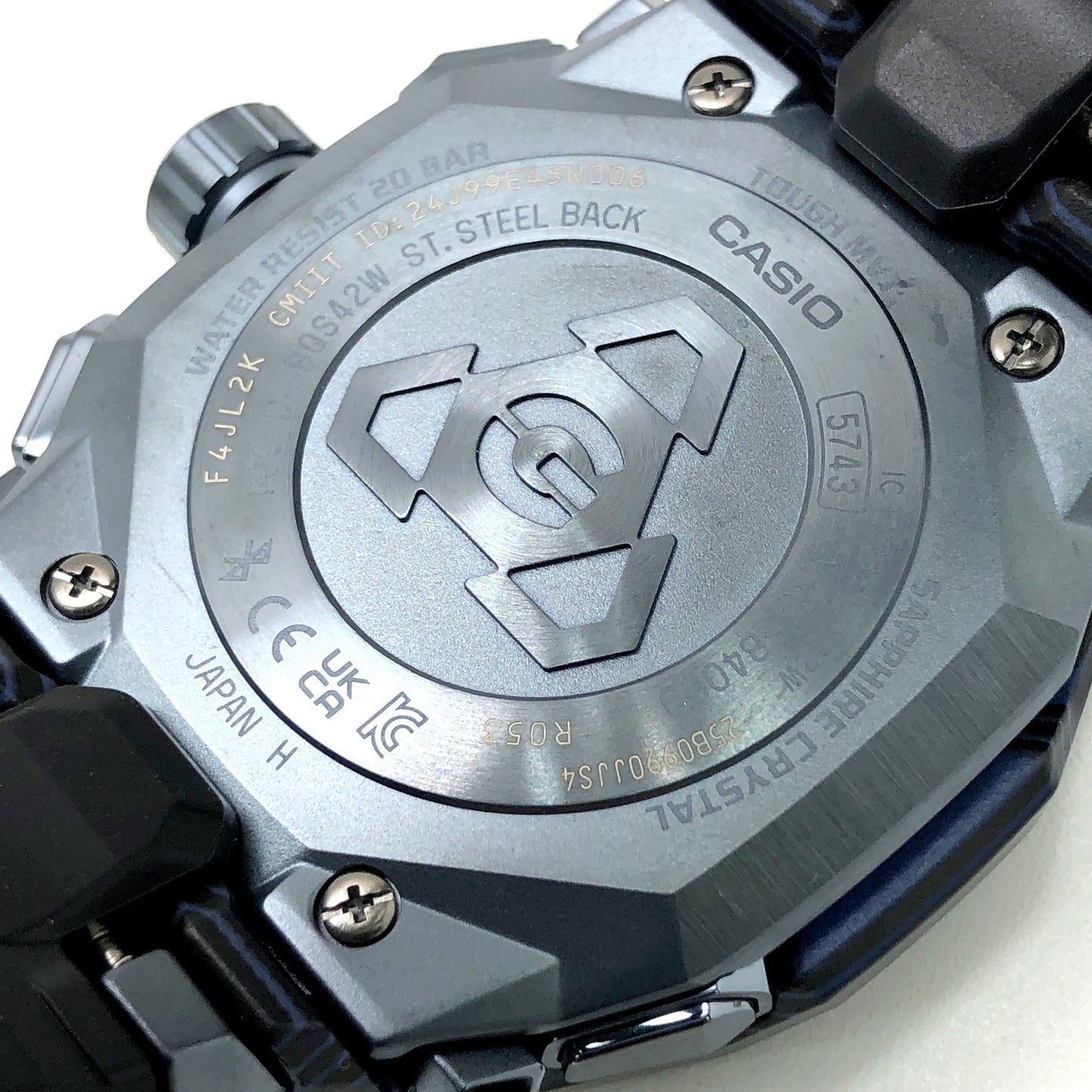 MTG-B4000B-1A2 MT-G 電波ソーラー Bluetooth搭載