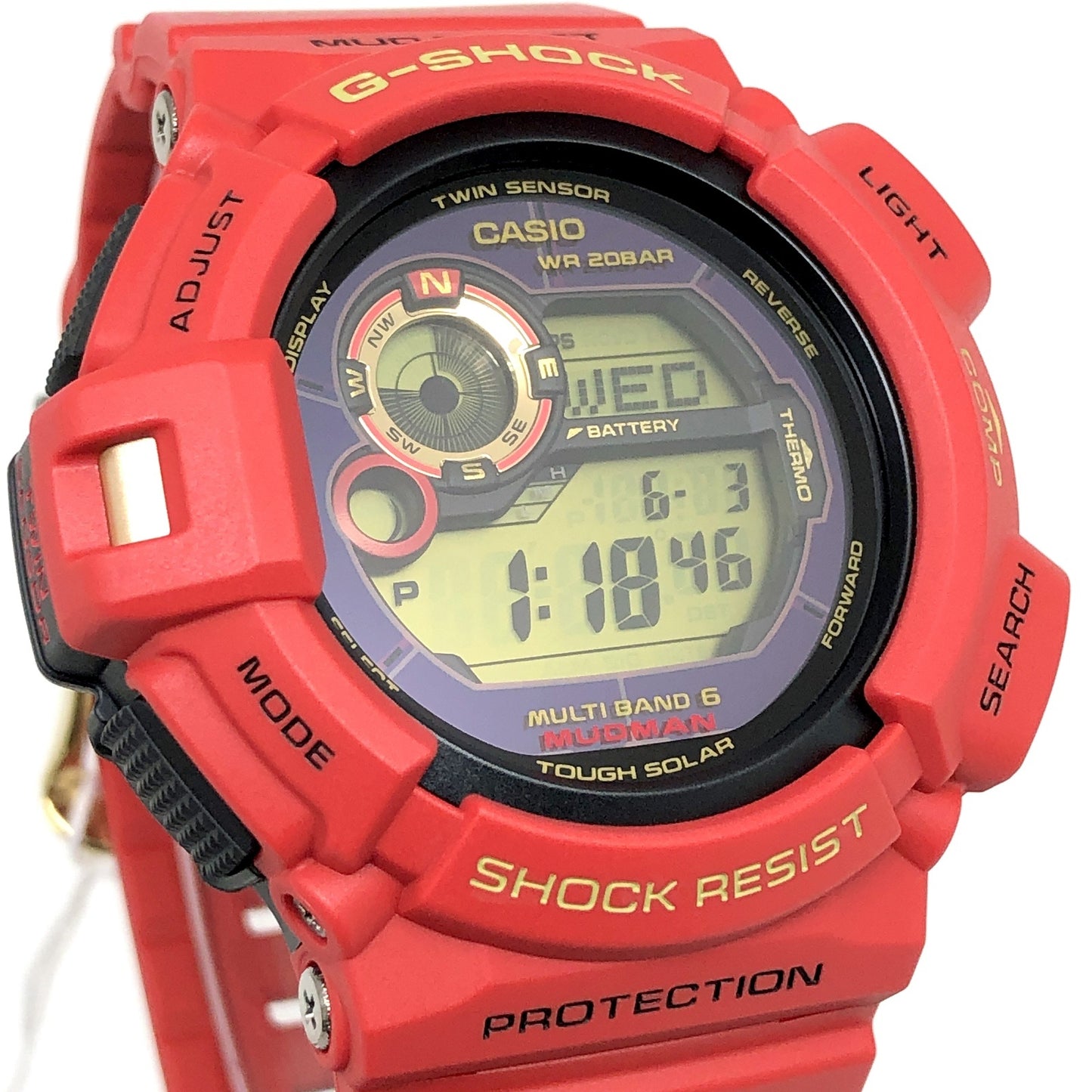 GW-9330A-4 Gショック30周年記念 ライジングレッド マッドマン