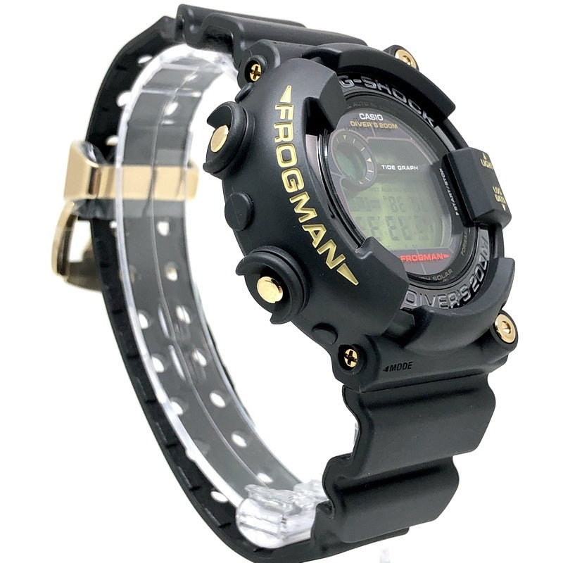 GF-8235D-1B Gショック35周年記念 フロッグマン 黒金蛙