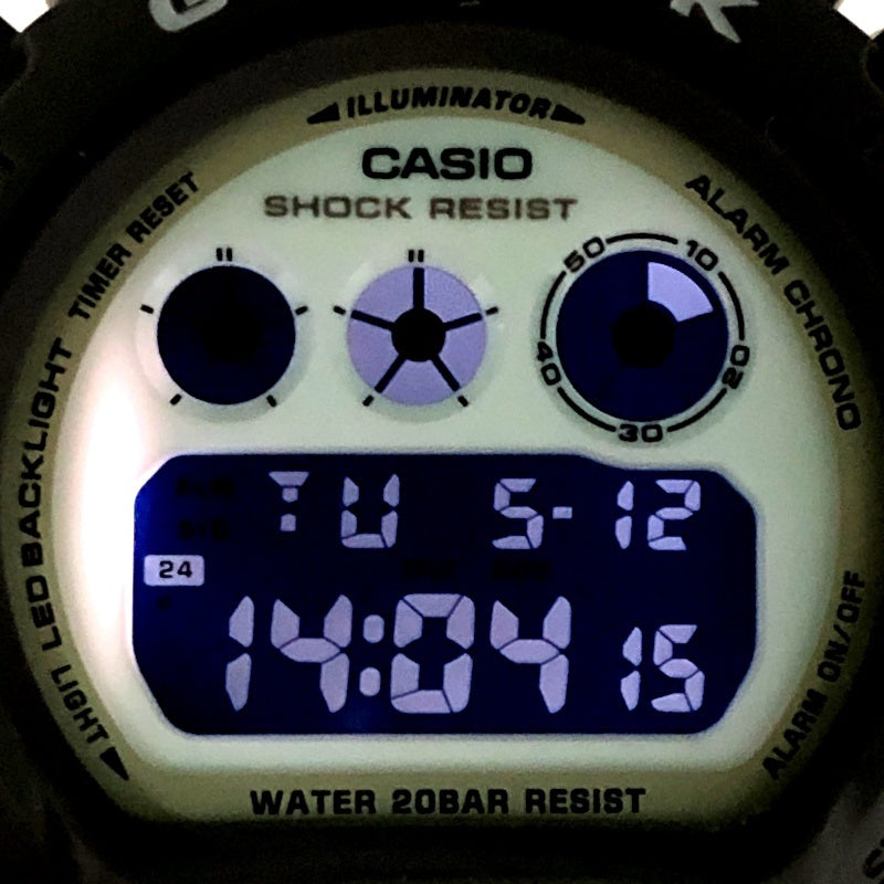 DW-6900HD-8 ビッグケース ヒドゥングロウ 蓄光パーツ