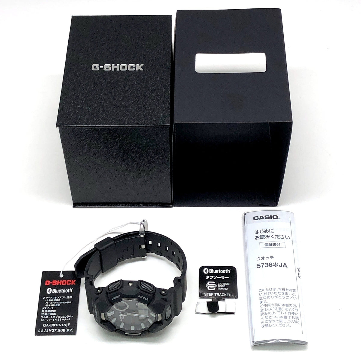 GA-B010-1A ビッグケース Bluetooth 歩数計測機能搭載