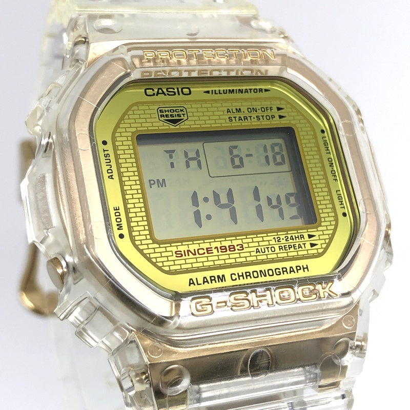 DW-5035E-7 Gショック35周年記念 グレイシアゴールド
