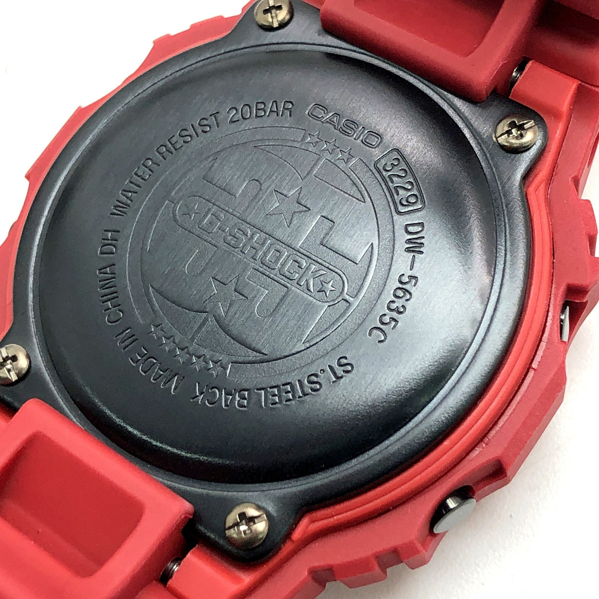 DW-5635C-4 Gショック35周年記念モデル レッドアウト
