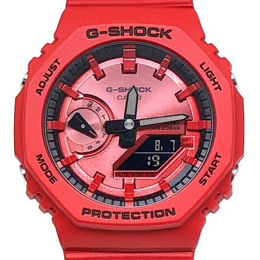 GA-2100RRB-4A カシオーク アイコニックレッド