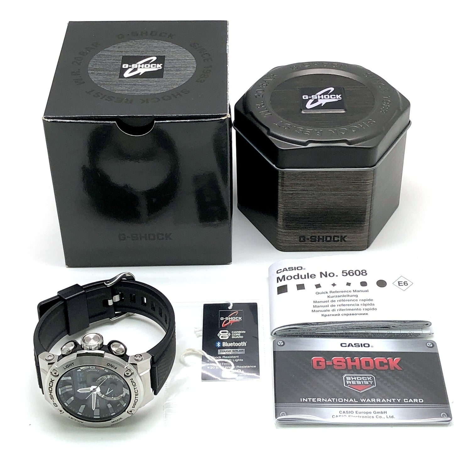 GST-B200-1A タフソーラー Bluetooth通信機能搭載 ワイドフェイス