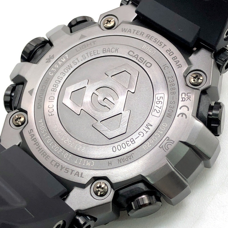 MTG-B3000B-1A MT-G 電波ソーラー Bluetooth搭載モデル