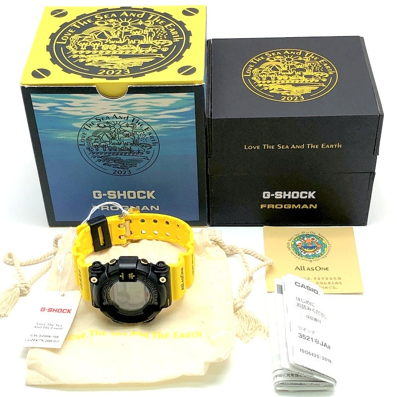 GW-8200K-9 フロッグマン イルクジ2023 初代カラー復刻