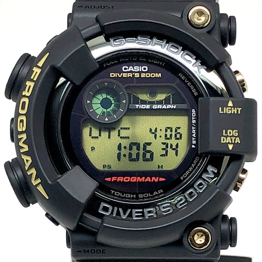 GF-8235D-1B Gショック35周年記念 フロッグマン 黒金