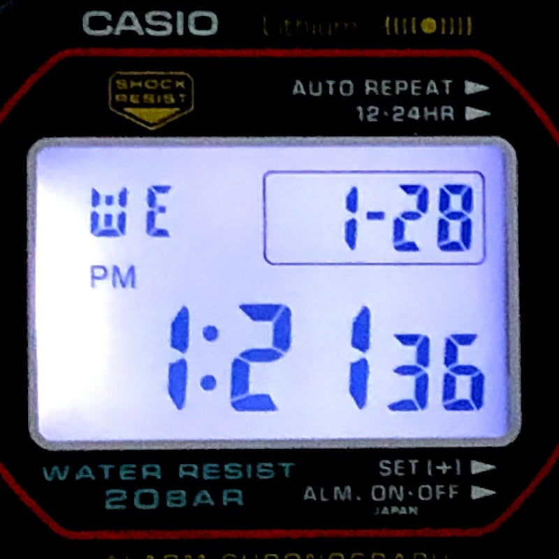 DW-5000R-1A 初代復刻 フラットベゼル採用モデル