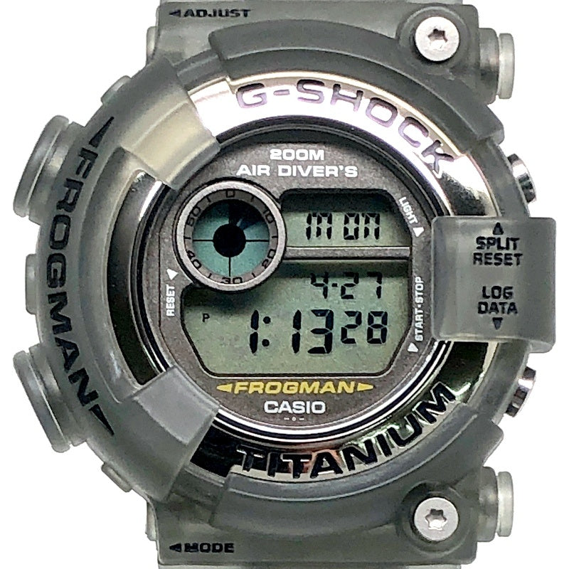 DW-8200MSU-8T フロッグマン99 グレースケルトン 潜水蛙EL