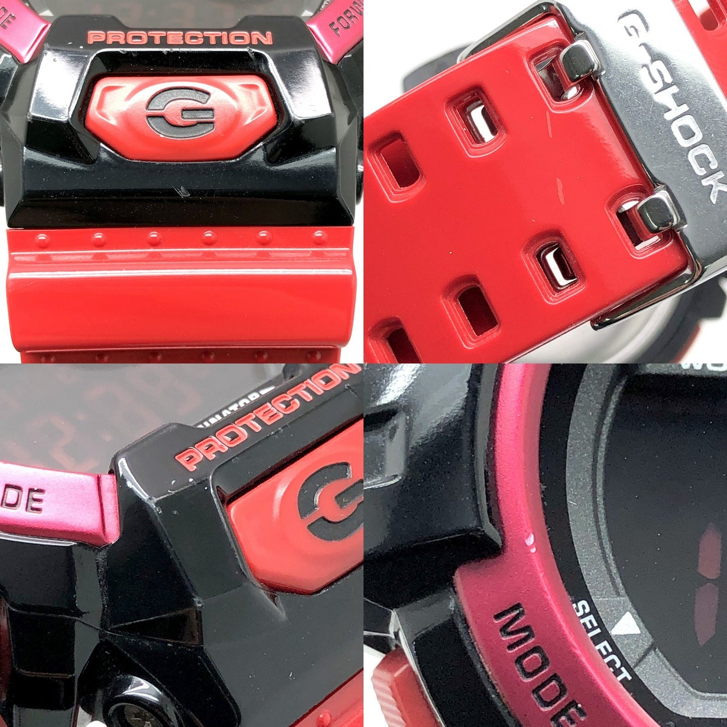 G-8900SC-1R クレイジーカラーズ ブラック×レッド