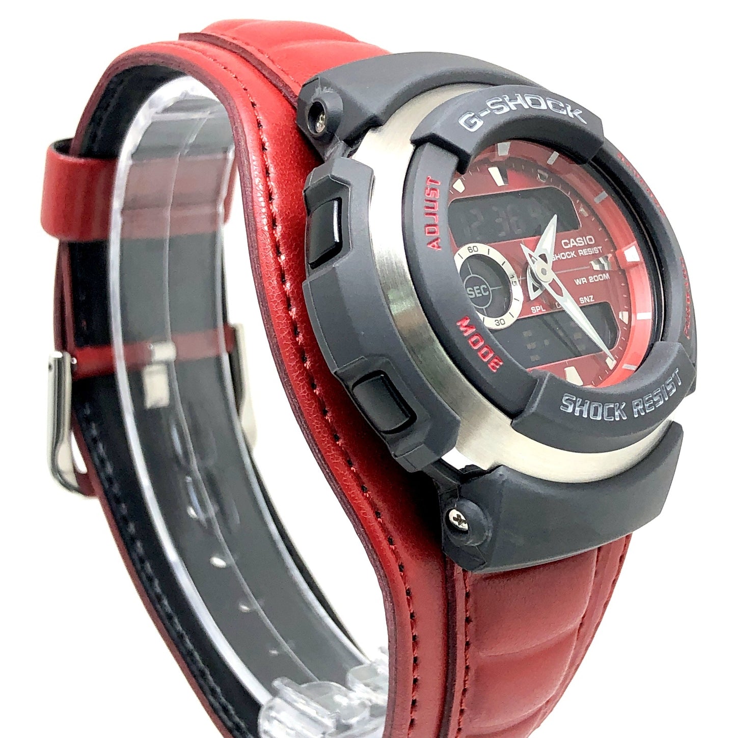 G-300L-4A G-SPIKE レザーバンド 海外モデル