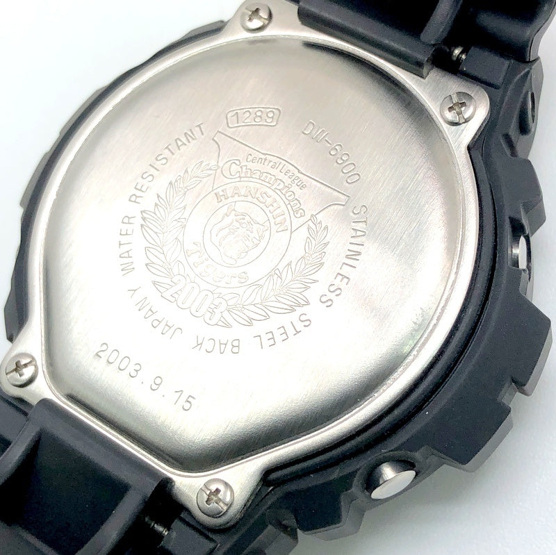 DW-6900BHTGV-9 阪神タイガース 2003年 優勝記念モデル