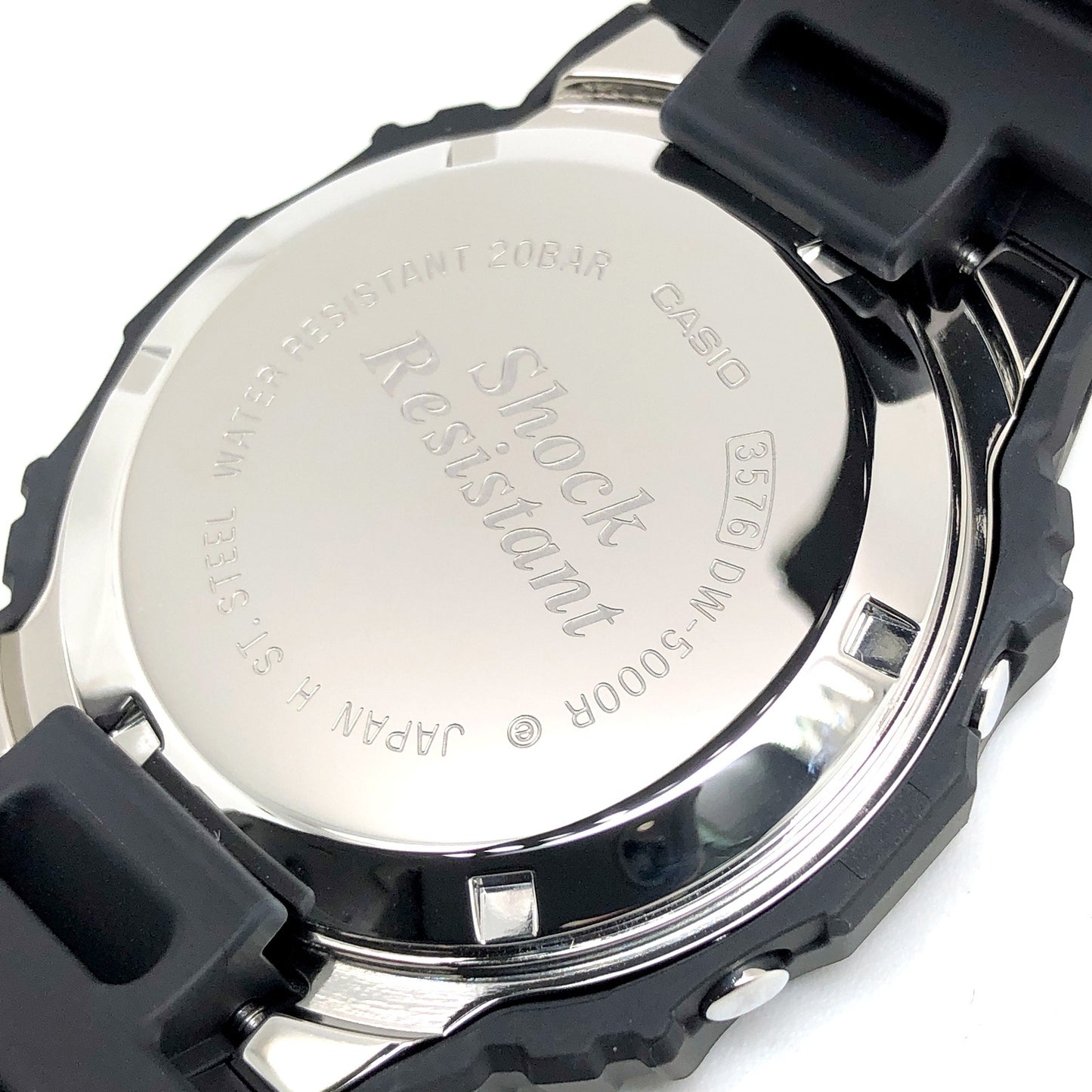 DW-5000R-1A 初代復刻 フラットベゼル採用モデル