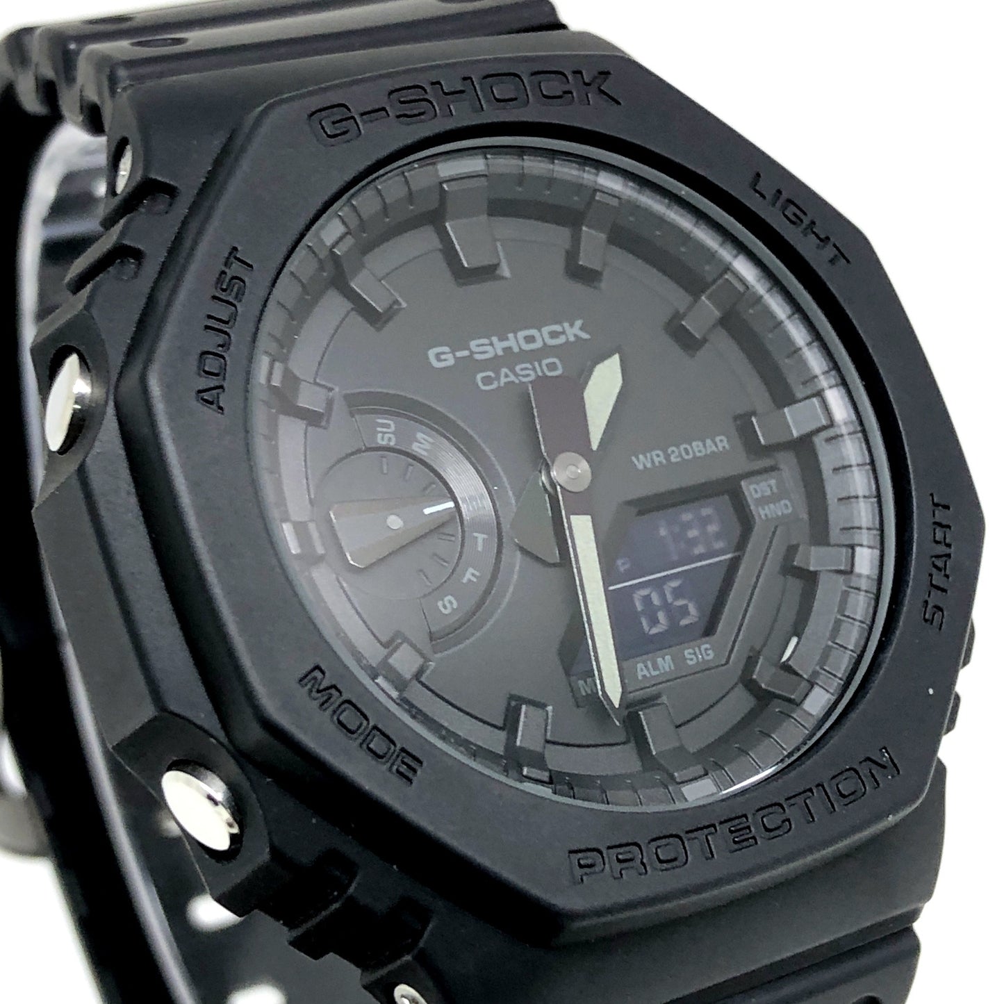 GA-2100-1A オクタゴン カシオーク ブラック