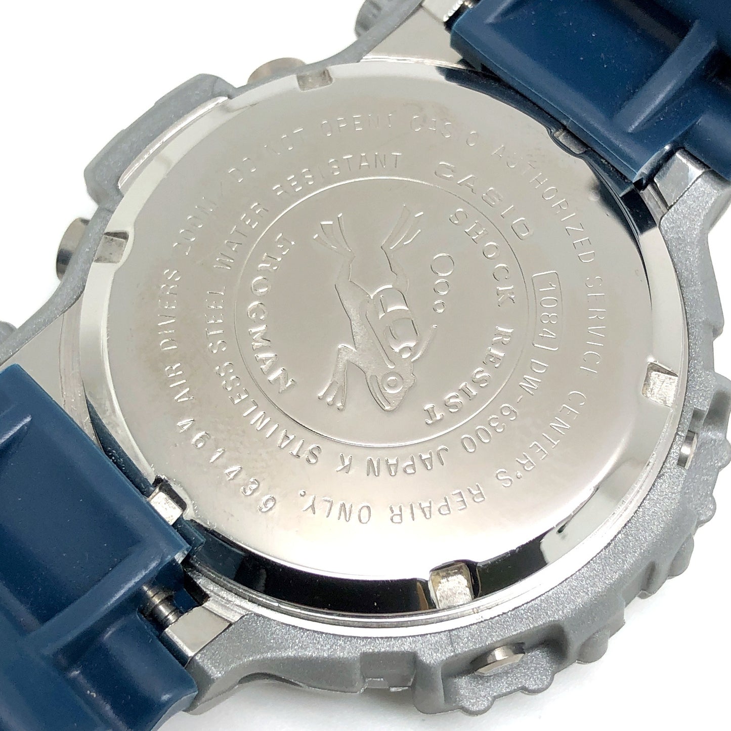 DW-6300B-2 初代フロッグマン メタリックグレー×ブルー