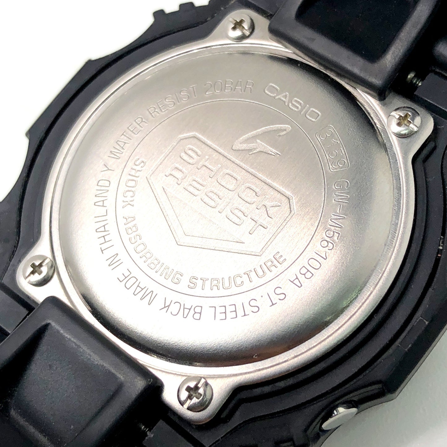 GW-M5610BA-1 電波ソーラー搭載 ブラック×ブルーシリーズ