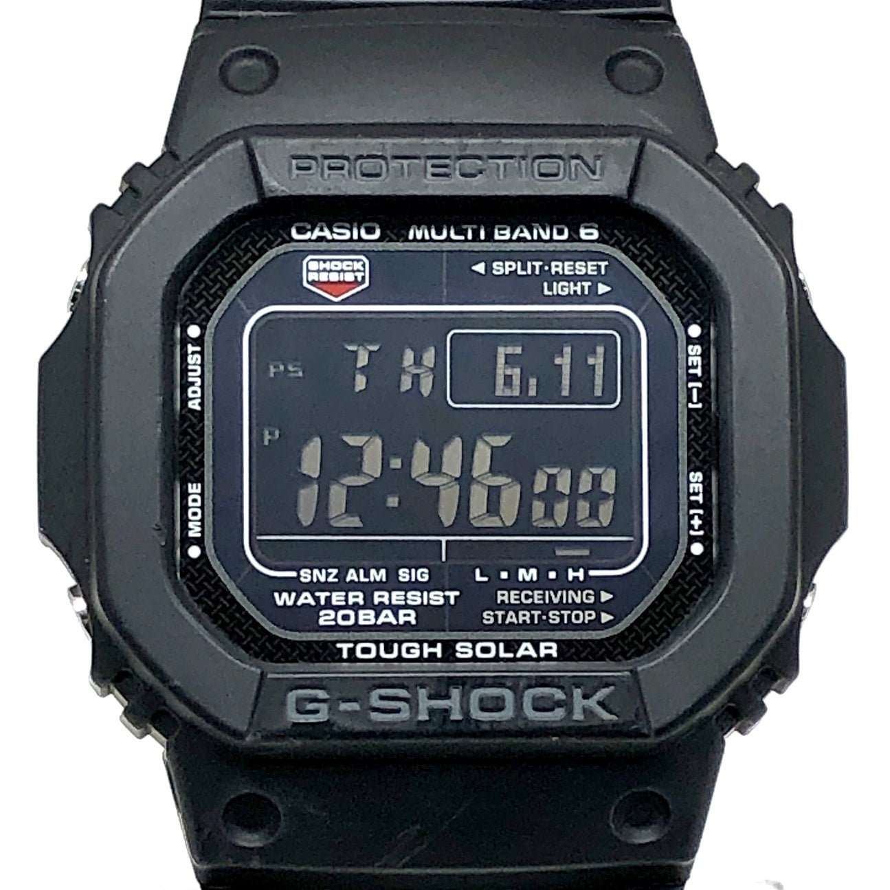 GW-M5610U-1B 電波ソーラー搭載 LEDバックライト