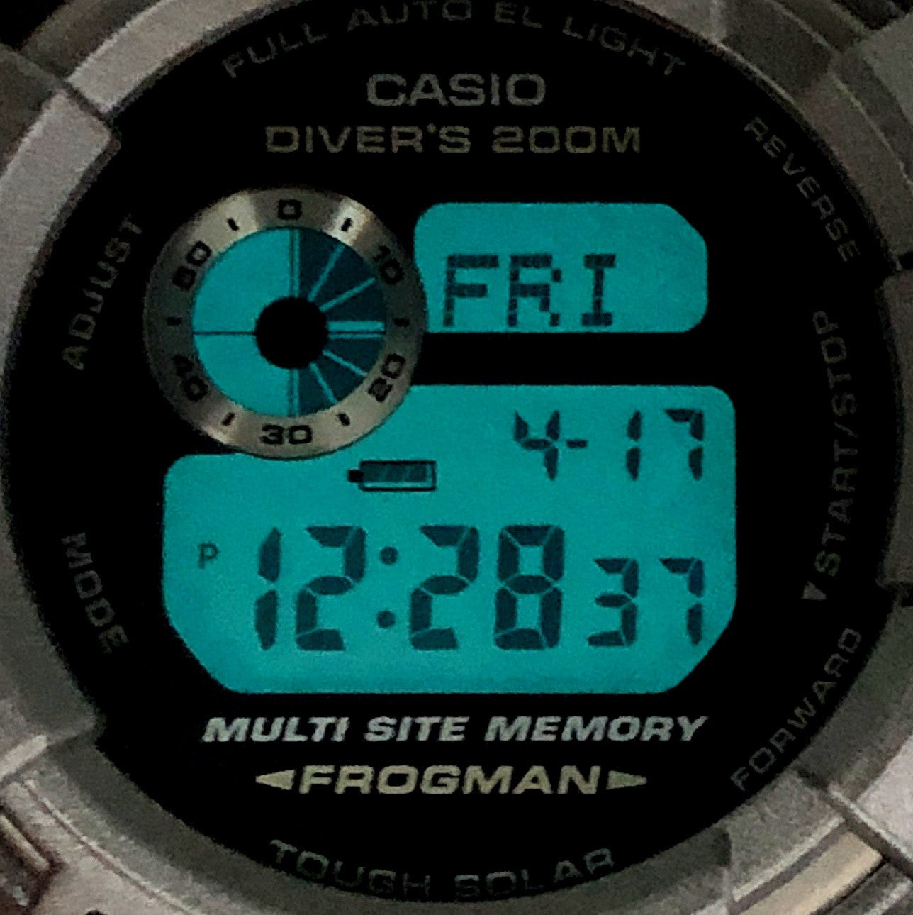 GW-200S-8 フロッグマン ブラック&シルバー ’05