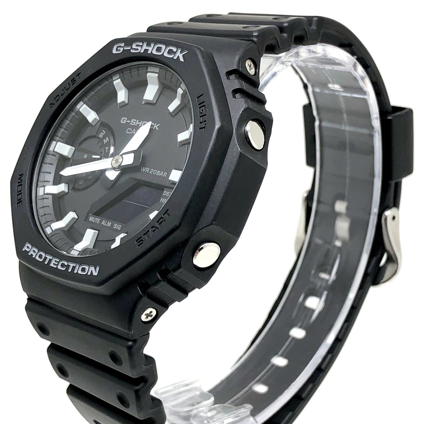 GA-2100-1A オクタゴン カシオーク ブラック