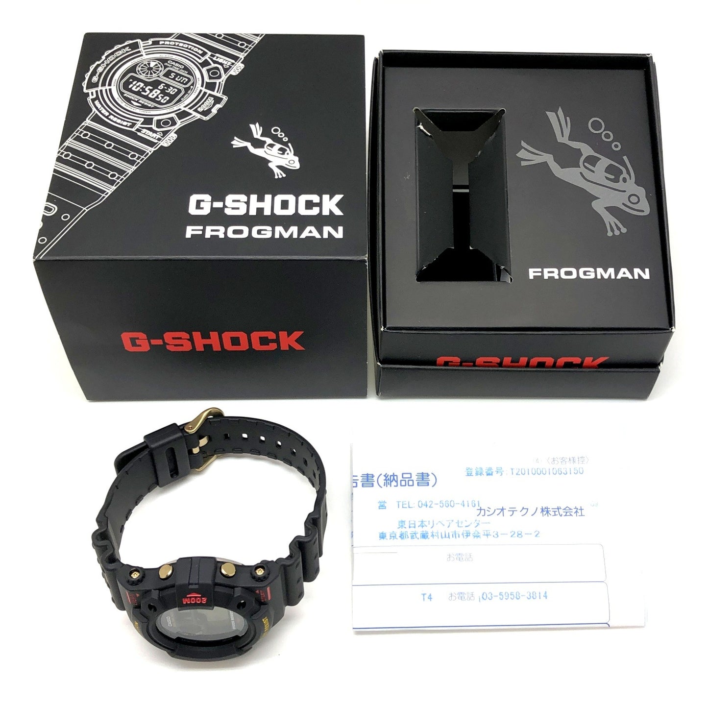 DW-6300-1C 初代フロッグマン レストア品 国内モデル