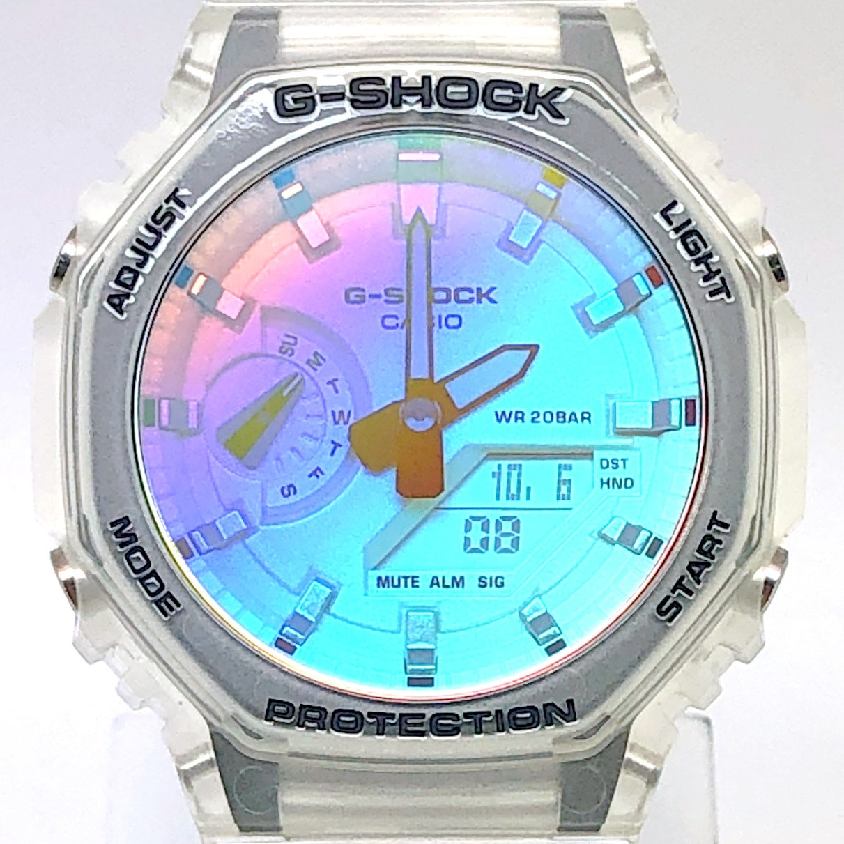 GA-2100SRS-7A イリデセントカラーシリーズ レインボー