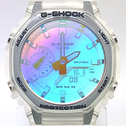 GA-2100SRS-7A イリデセントカラーシリーズ レインボー