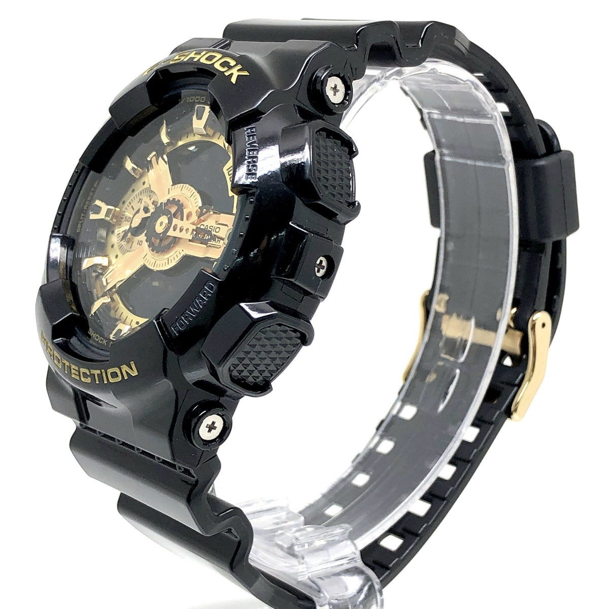 GA-110GB-1A ブラック×ゴールドシリーズ