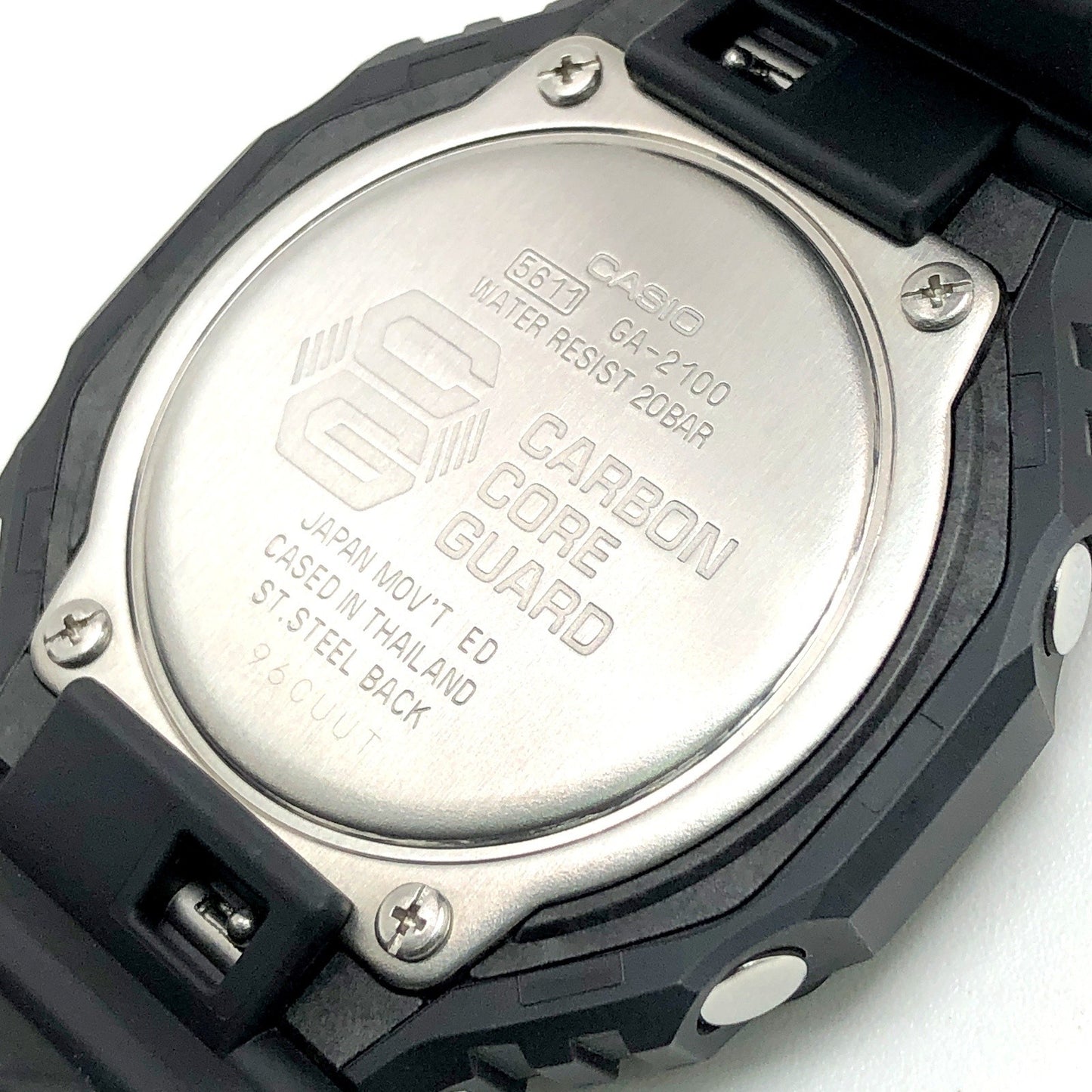 GA-2100-1A オクタゴン カシオーク ブラック