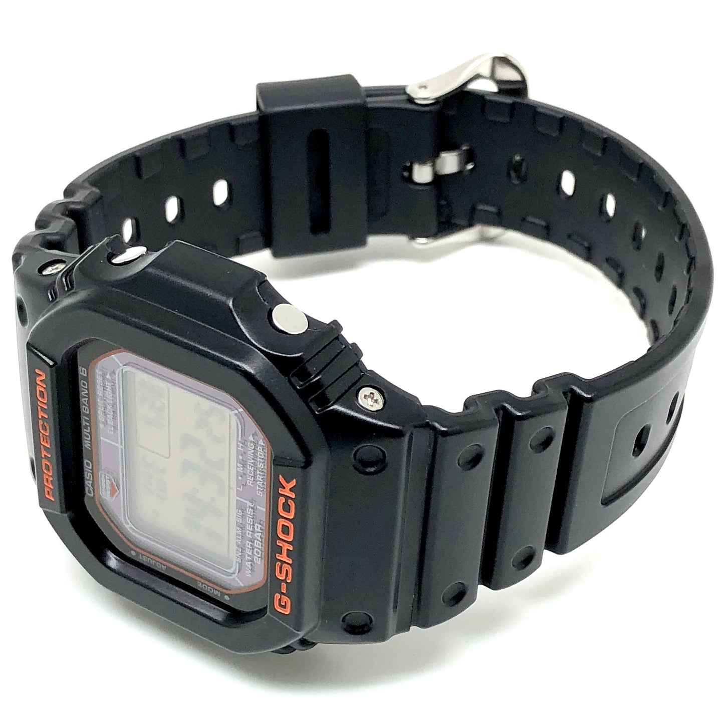 GW-M5610R-1 電波ソーラー オレンジ液晶モデル