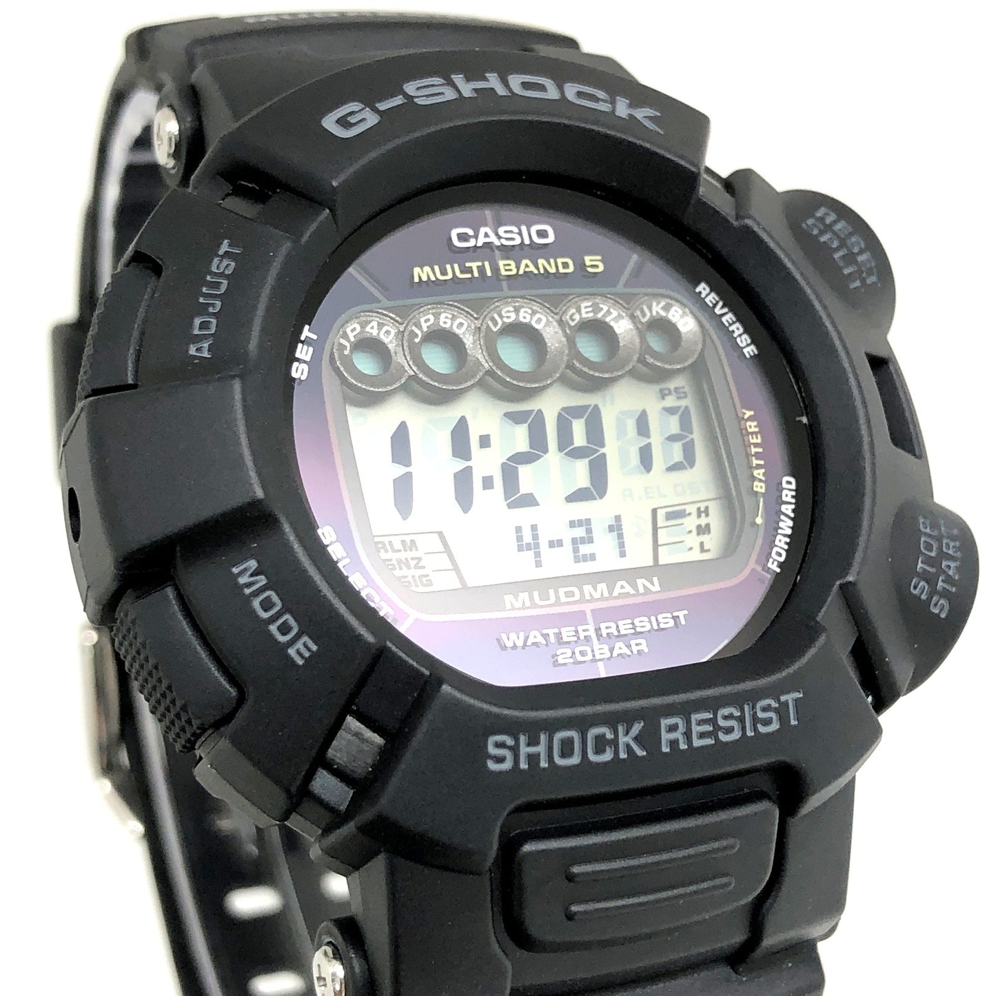 GW-9000-1 マッドマン 電波ソーラーモデル