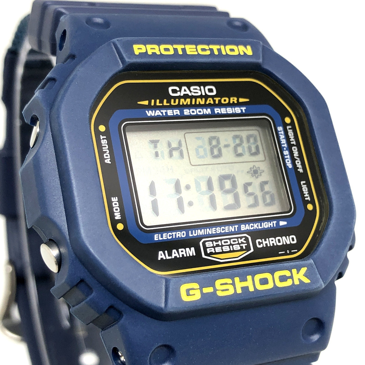 DW-5600EB-2V ブルースピード 海外モデル クロスバンド