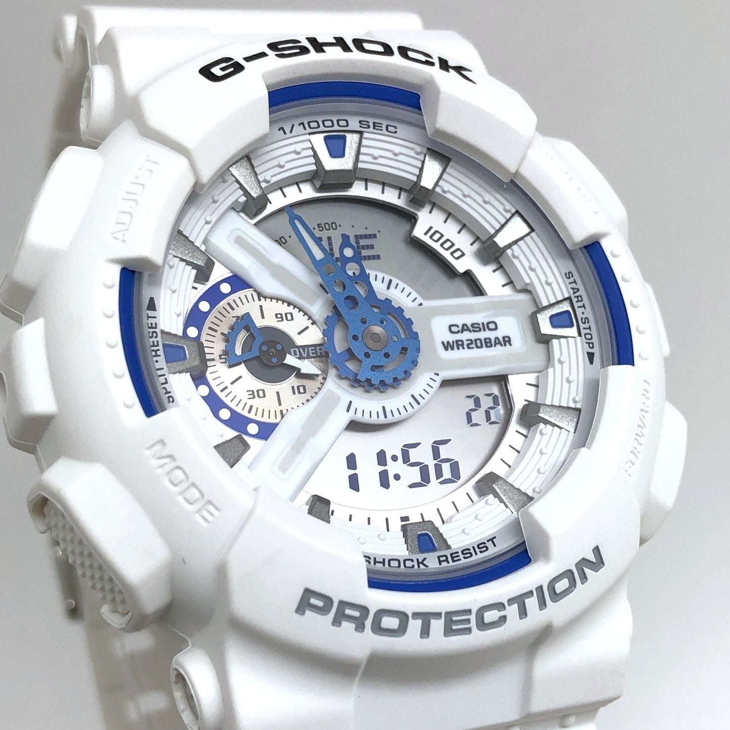 GA-110HDS-7A ビッグケース ヒドゥングロウ 蓄光パーツ