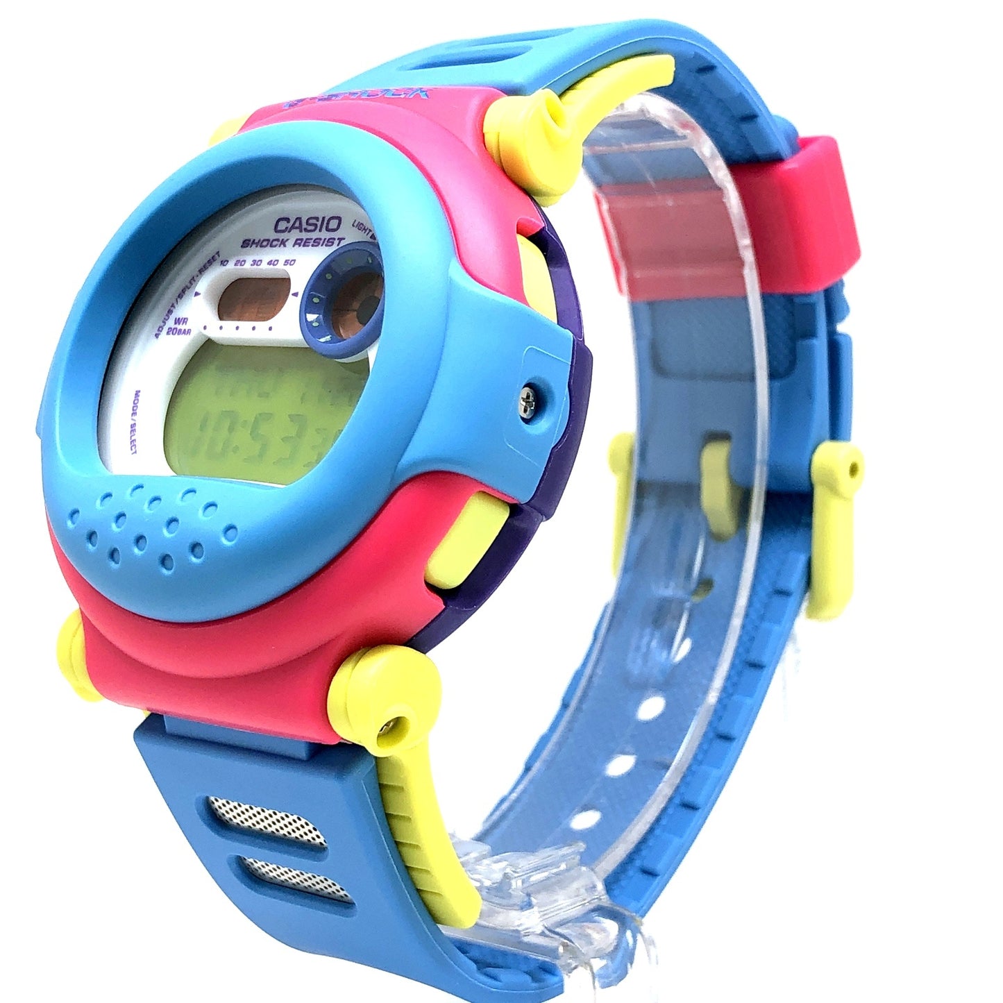 G-001-2 復刻ジェイソン マルチカラー ブルー×ピンク