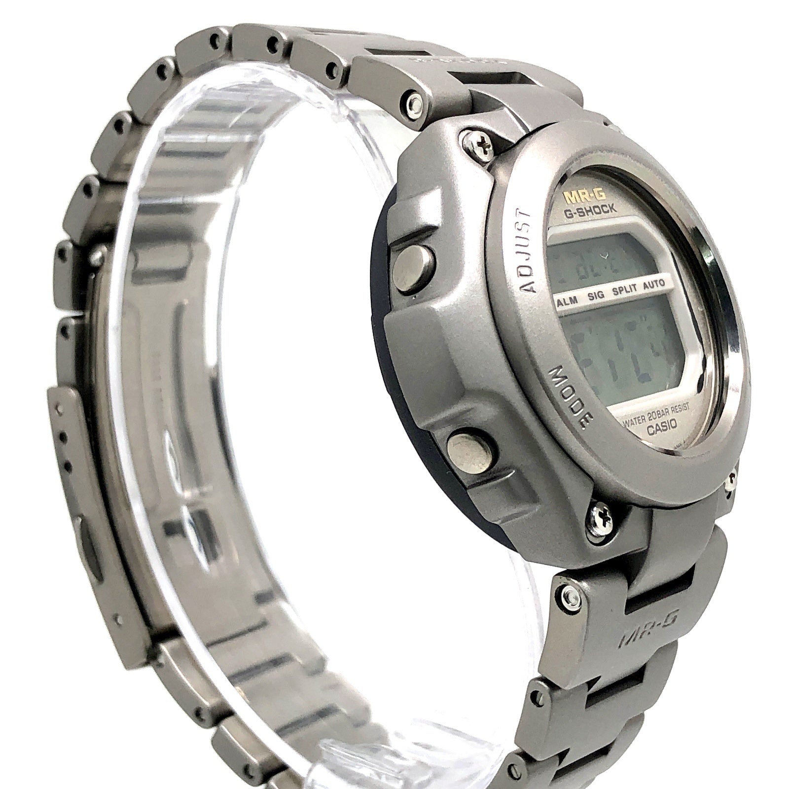 ✨希少品✨ G-SHOCK MRG-100T フルメタル チタン製 電池交換済み MRG-100T-8 MR-G フルメタル チタンモデル – G-BRIDGES