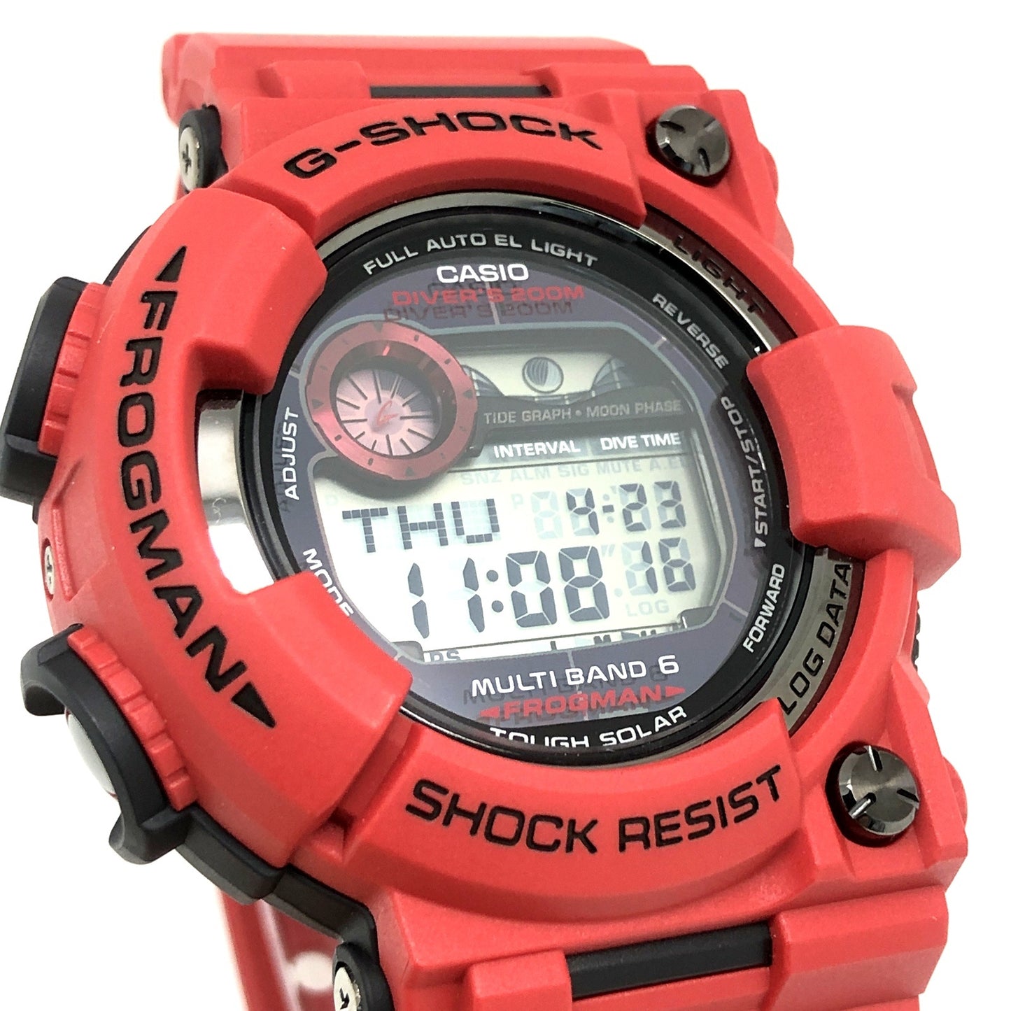 GWF-1000RD-4 フロッグマン メンインバーニングレッド